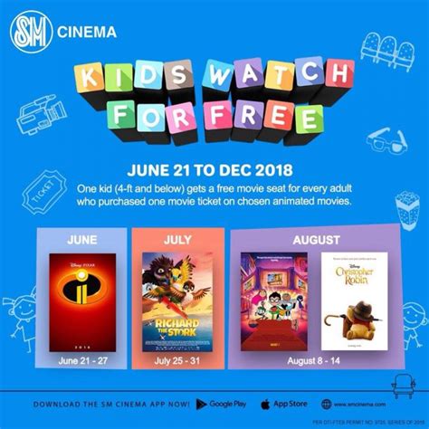 SM Cinema treats kids to the movies for free! .